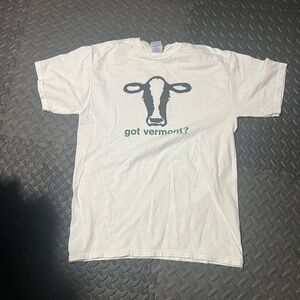 Gildan White Short Sleeve Tees with Minimalist Graphics